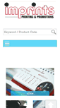 Mobile Screenshot of imprintsprinting.com